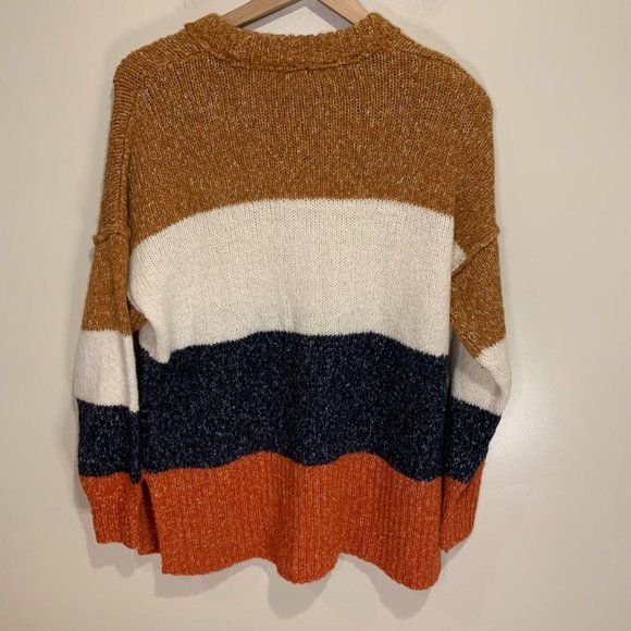 Madewell Alpaca Blend Striped Baxter Sweater Tunic - Picture 5 of 7